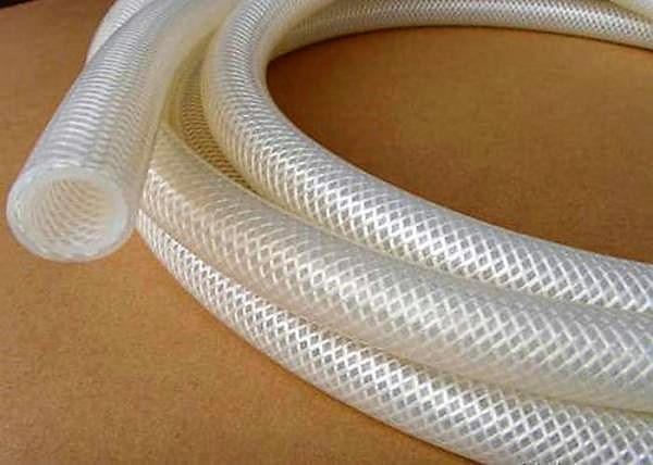high_pressure_polyester_braid_reinforced_silicone_hose_corrosion_resistant_fda